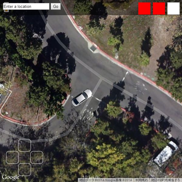 About Driving Simulators Using Google Maps Frame Synthesis