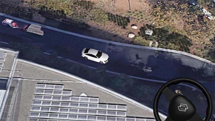 Simulator 3d driving google Maps Mania: